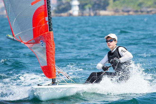 Byte winner Fletcher Duff - 2015 Fantastic Sail Sydney © Robin Evans